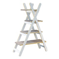 zoovilla Modern Folding Cat Tree Cat Furniture Cat Toy Cat Tower White