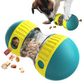 AWSL Interactive Dog Toys - Dog Puzzle Toy Adjustable Food Treat Dispensing Dog Toys Indestructible Dog Food Dispenser Dog Puzzle Feeder Slow Feeder for Large/Medium/Small Dog Puppy Pet Gift(Blue)
