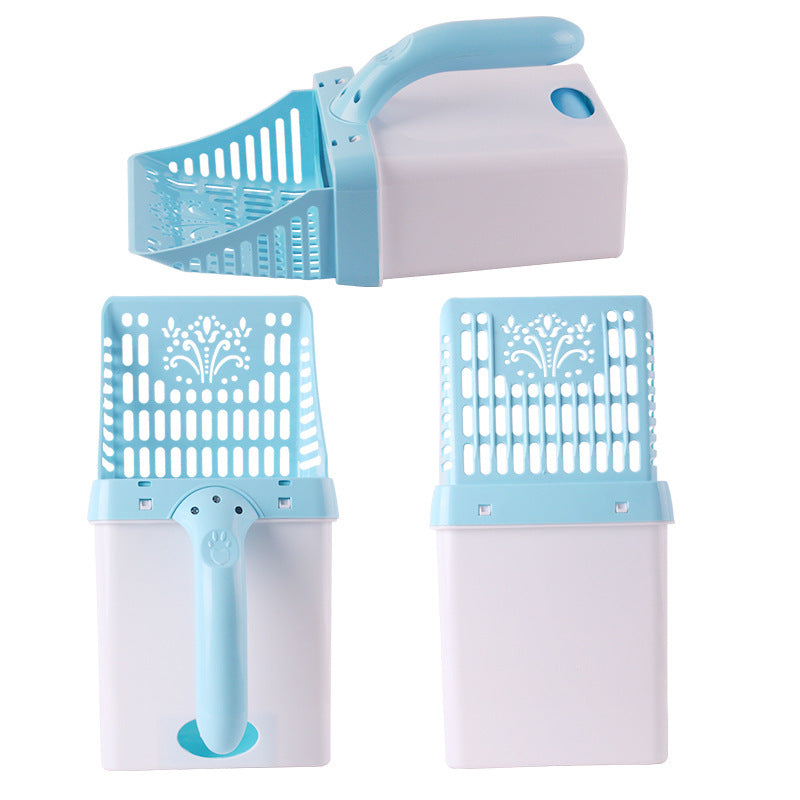 Pet Supplies Cat Litter Scoop Cleaning Set with Hook