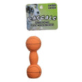 Rascals 4" Basketball Dumbbell Latex Dog Toy
